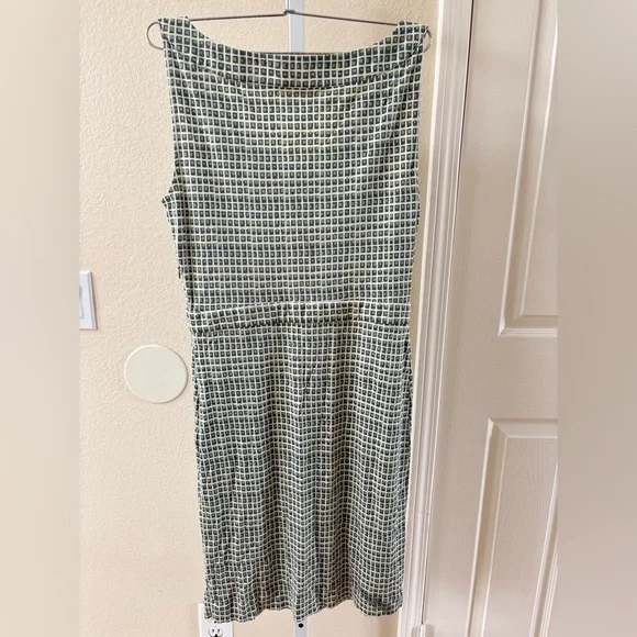 Tory Burch Paris Print Silk Midi Dress - Size M - Picture 4 of 6